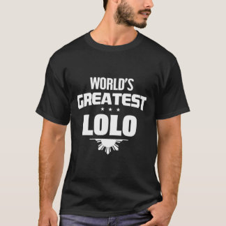 Mens World'S Greatest Lolo Filipino Grandpa T-Shirt