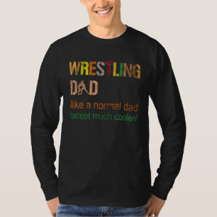 Mens Wrestling Dad Definition Funny Roman Wrestler T-Shirt
