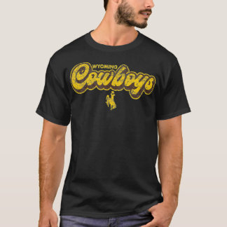 Mens Wyoming Cowboys Apparel Block Athletics T-Shirt