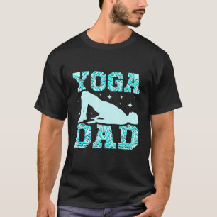 Mens Yoga father dad T-Shirt