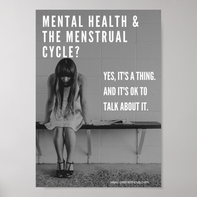 Menstrual Health Workplace Poster (Front)