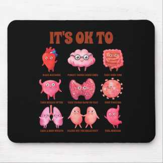 Mental Health Adhd Anxiety Be Kind To Your Mind It Mouse Pad