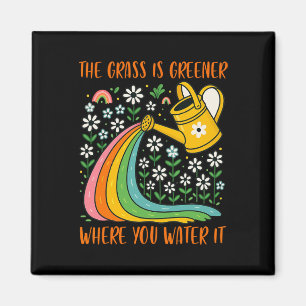 Mental Health Adhd The Gr Is Greener Where You Wat Magnet