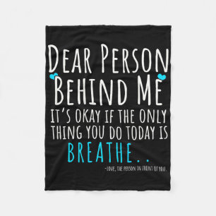 Mental Health & Suicide Prevention Awareness P Fleece Blanket