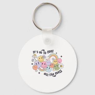 Mental Health And Brain Disease Awareness  Key Ring