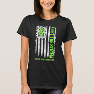Mental Health Awareness 2022 Fight The Stigma Ment T-Shirt