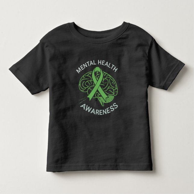 Mental health awareness 2024,Mind Matters Hoodie Toddler T-Shirt (Front)