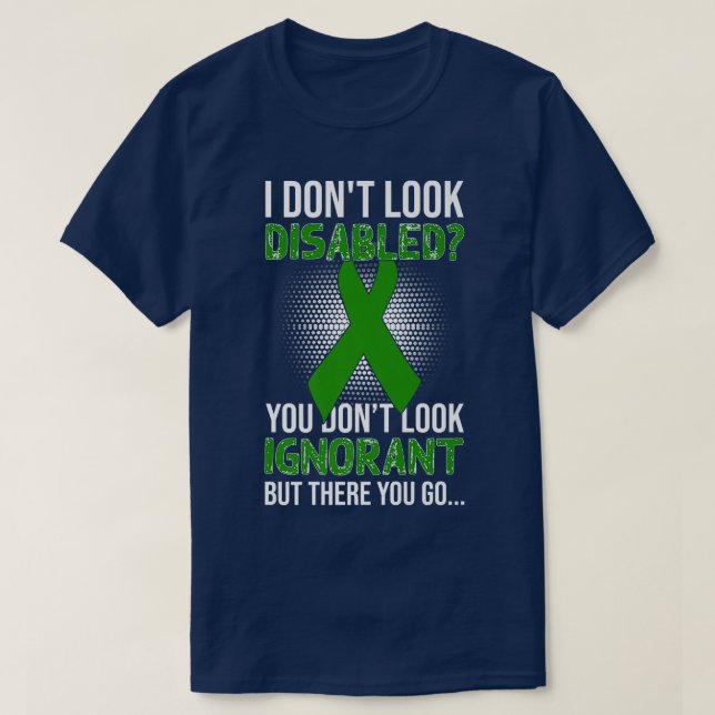 Mental Health Awareness Autism Awareness Disabilit T-Shirt (Design Front)