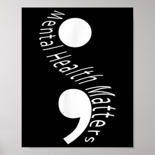 Mental Health Awareness Because It S - Brain Illne Poster