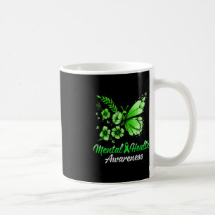 Mental Health Awareness Butterfly 1 Coffee Mug