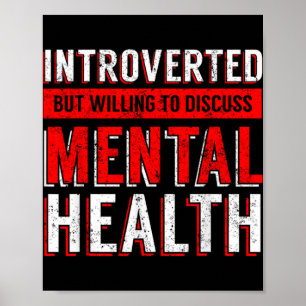 Mental Health Awareness Depression Poster