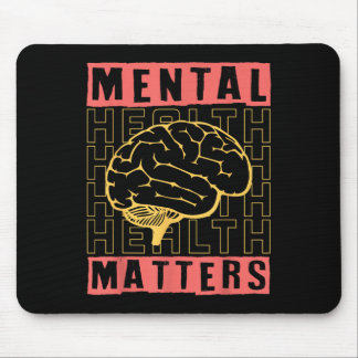 Mental Health Awareness Depression Suicide Prevent Mouse Pad