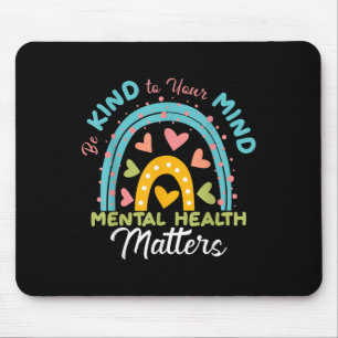 Mental Health Awareness Depression Suicide Prevent Mouse Pad