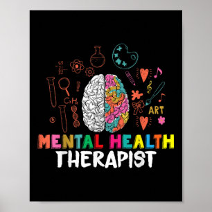 Mental Health Awareness Depression Suicide Prevent Poster