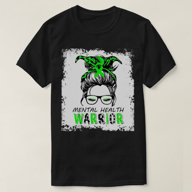 mental health awareness , design mental health war T-Shirt (Design Front)