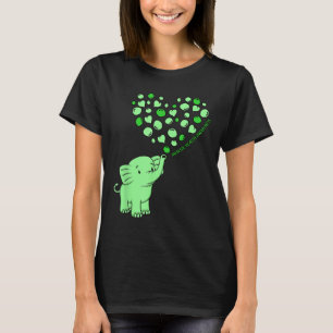 Mental Health Awareness Elephant Hearts Supporter T-Shirt