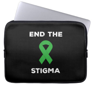 Mental Health Awareness End The Stigma Laptop Sleeve