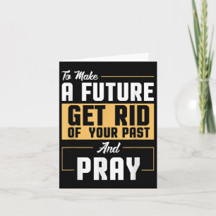 Mental Health Awareness Faith Pray Quote  Card