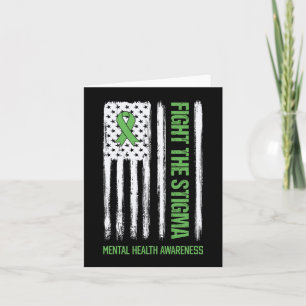 Mental Health Awareness Fight the Stigma Mental H Card