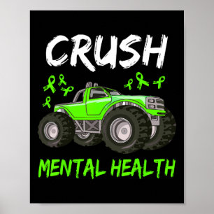 Mental Health Awareness For Boys Kids Toddlers  Poster
