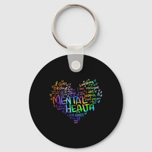 Mental Health Awareness Gifts Depression 1 Key Ring