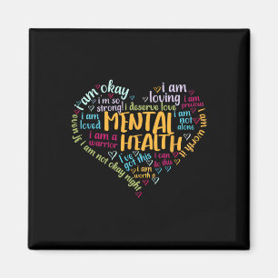Mental Health Awareness Gifts Depression  Magnet