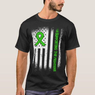 Mental Health Awareness Green Ribbon Supporting Th T-Shirt