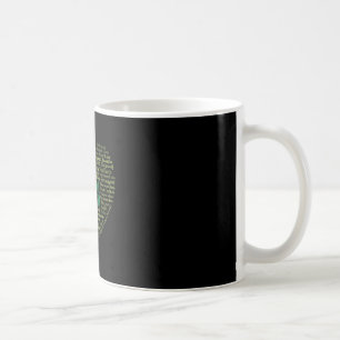 Mental Health Awareness Heart Coffee Mug