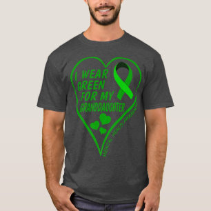 Mental Health Awareness I Wear Green For My Grandd T-Shirt