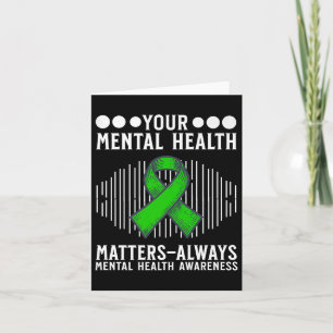 Mental Health Awareness Items Gifts Mental Health Card