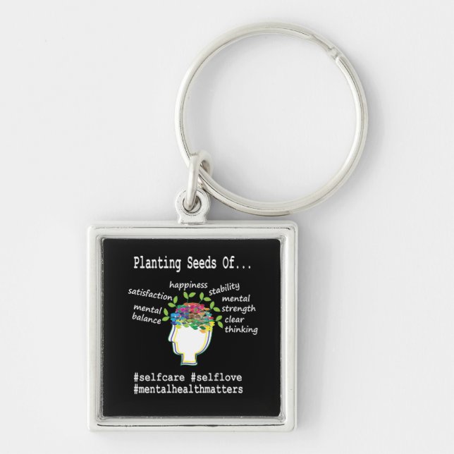 Mental Health Awareness Key Ring (Front)
