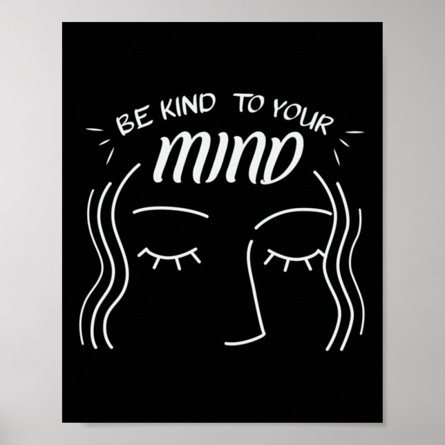 Mental Health Awareness Long Sleeve _3  Poster (Front)