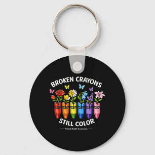 Mental Health Awareness Mental Health Broken Key Ring