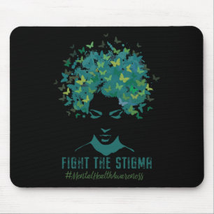 Mental Health Awareness Month Fight The Stigma Pos Mouse Pad