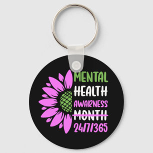 Mental Health Awareness Month Key Ring