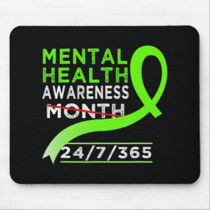 Mental Health Awareness Month Of May Fight The Sti Mouse Pad
