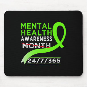 Mental Health Awareness Month Of May Fight The Sti Mouse Pad