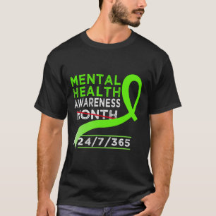 Mental Health Awareness Month Of May Fight The Sti T-Shirt