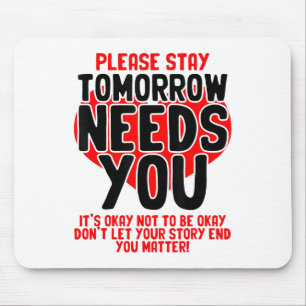 Mental Health Awareness Month People With Depressi Mouse Pad