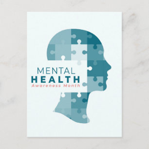 Mental Health Awareness Month Postcard