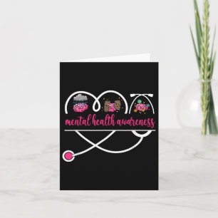 Mental Health Awareness Ok To Not Be Ok Depression Card