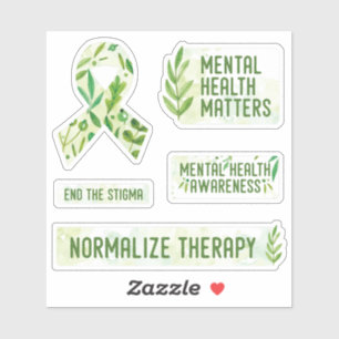 Mental Health Awareness pack - green ribbon