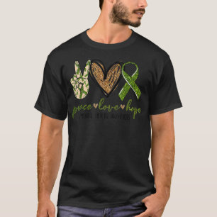 Mental Health Awareness Peace Love Hope Mental Hea T-Shirt