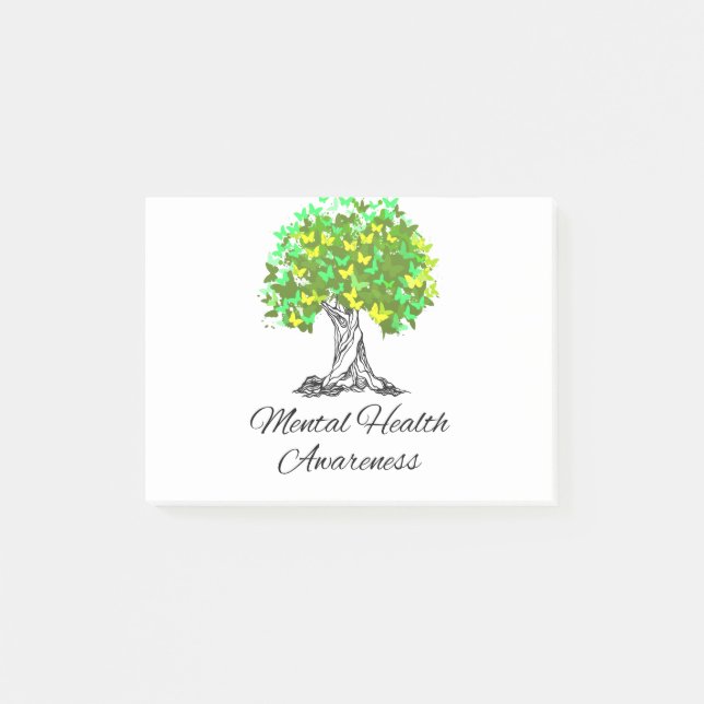 Mental Health Awareness Post-it Notes (Front)