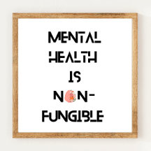 Mental Health Awareness Poster print