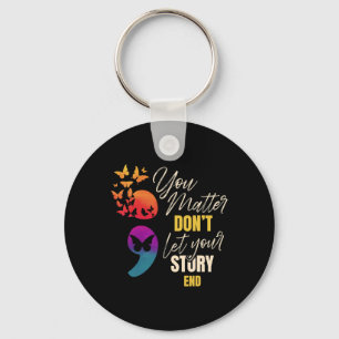 Mental Health Awareness Prevention  Key Ring