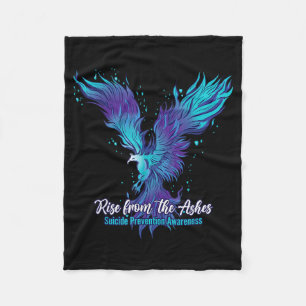 Mental Health Awareness Prevention Month Creative Fleece Blanket