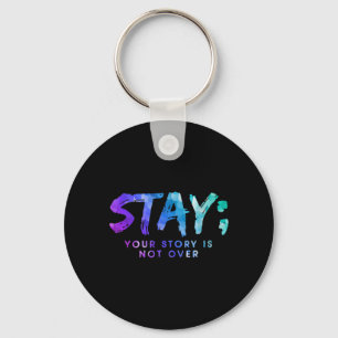 Mental Health Awareness Print Key Ring