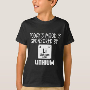 Mental Health Awareness Quote Tee Lithium Elements