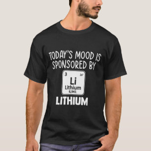 Mental Health Awareness Quote Tee Lithium Elements